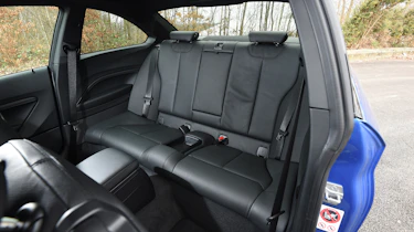 BMW M240i Coupé long term review - rear seats
