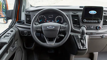 New 2017 Ford Transit Custom dash