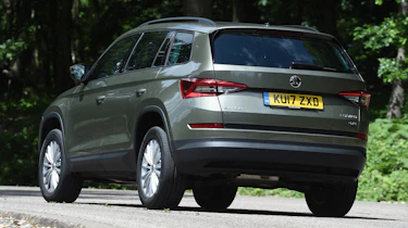 Mazda CX-5 vs Skoda Kodiaq vs VW Tiguan - Skoda Kodiaq rear