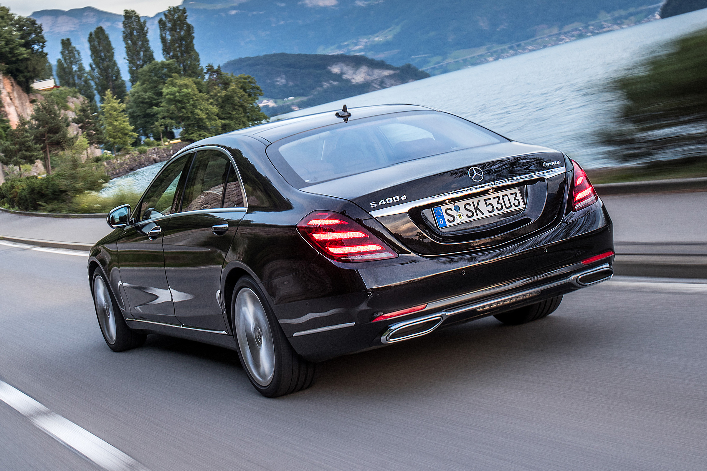 Mercedes S-Class - rear