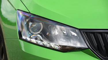 Skoda Fabia - headlight