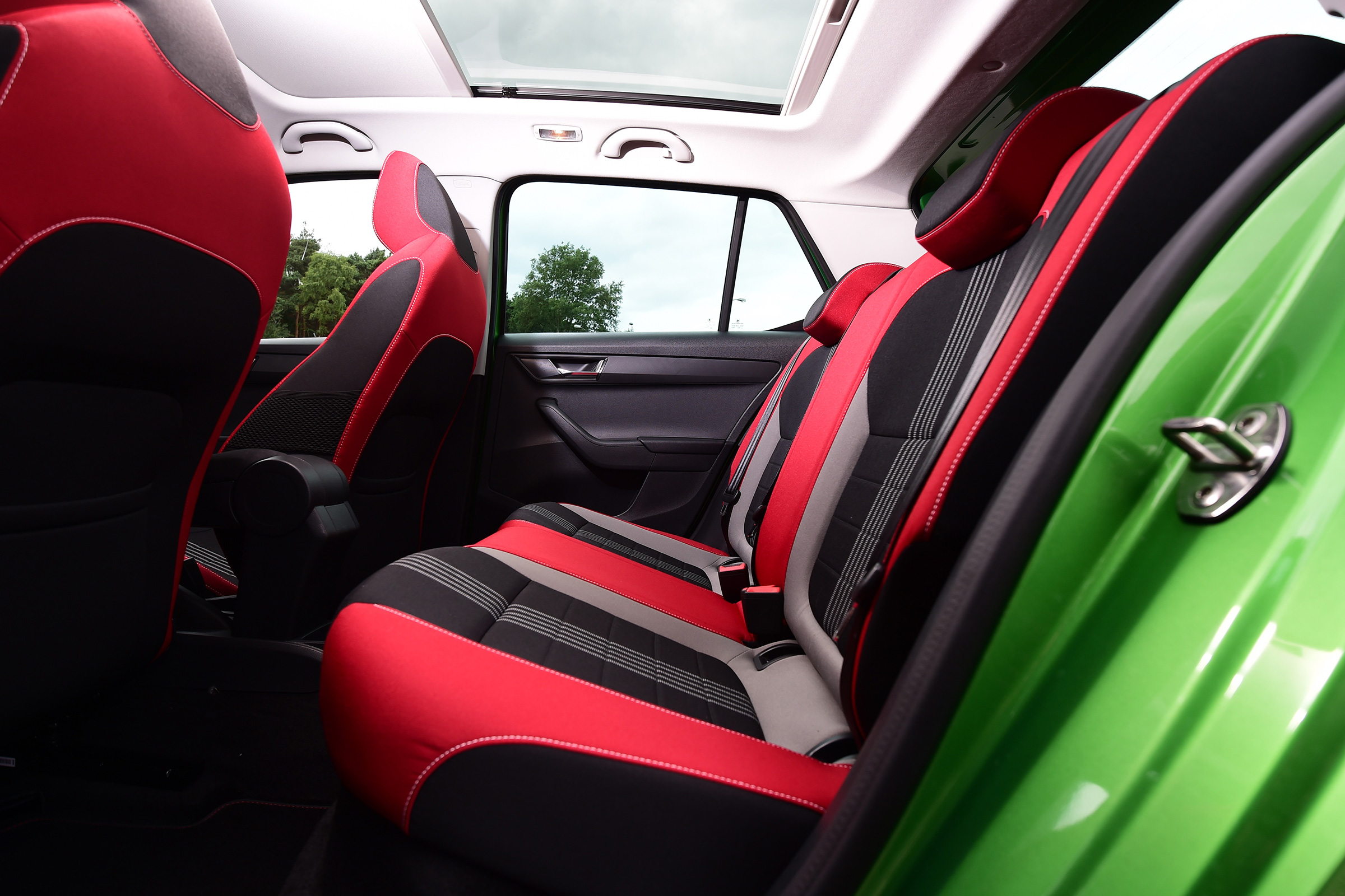 Skoda Fabia - rear seats
