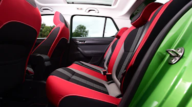 Skoda Fabia - rear seats