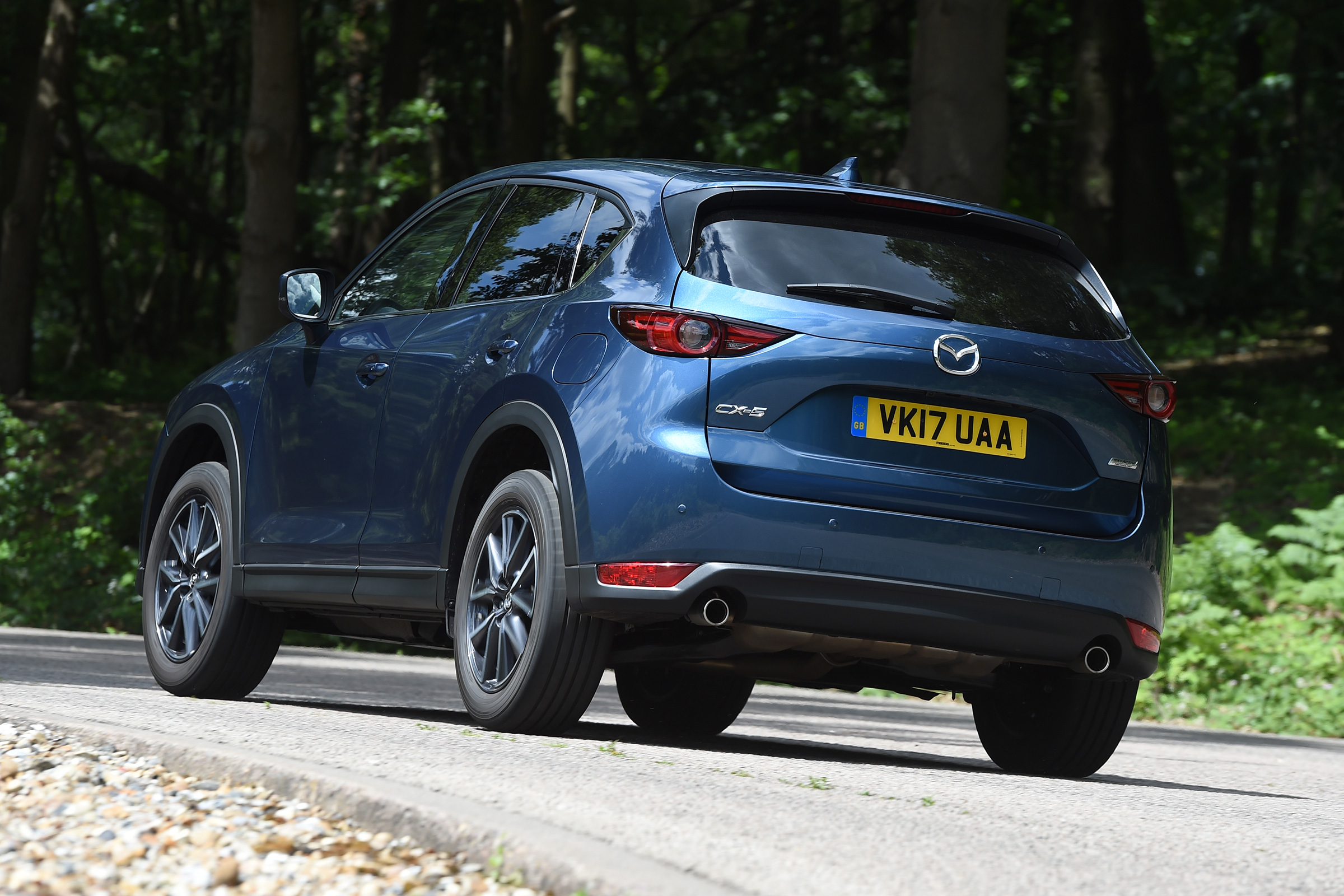 Mazda CX-5 vs Skoda Kodiaq vs VW Tiguan - Mazda CX-5 rear