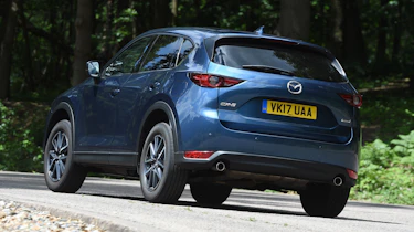 Mazda CX-5 vs Skoda Kodiaq vs VW Tiguan - Mazda CX-5 rear