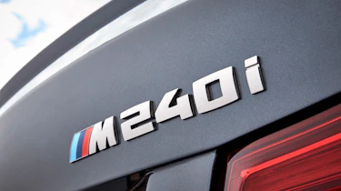 BMW M240i Coupe facelift review - badge