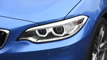 BMW M240i Coupé long term review - headlight