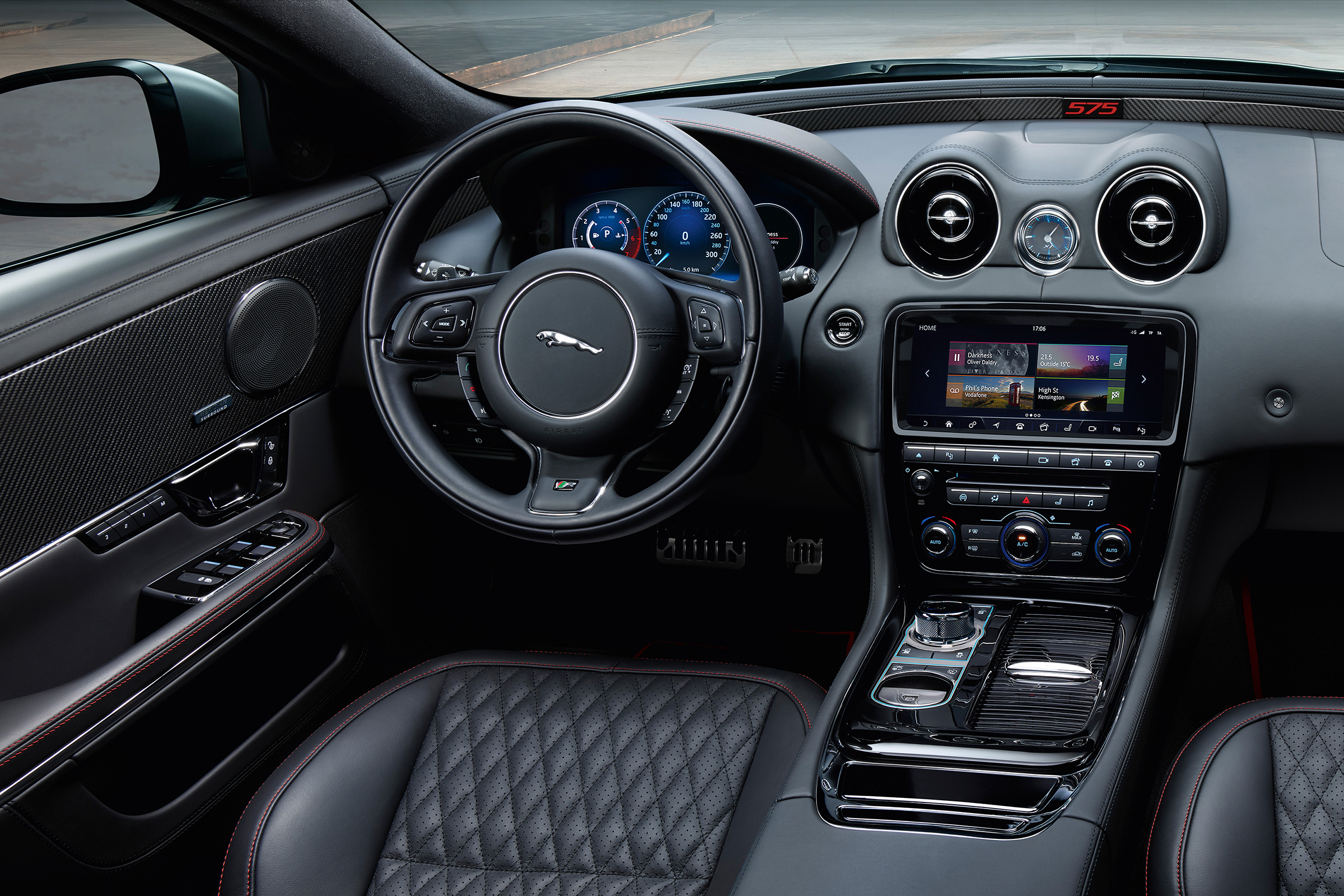 2017 Jaguar XJ facelift - interior