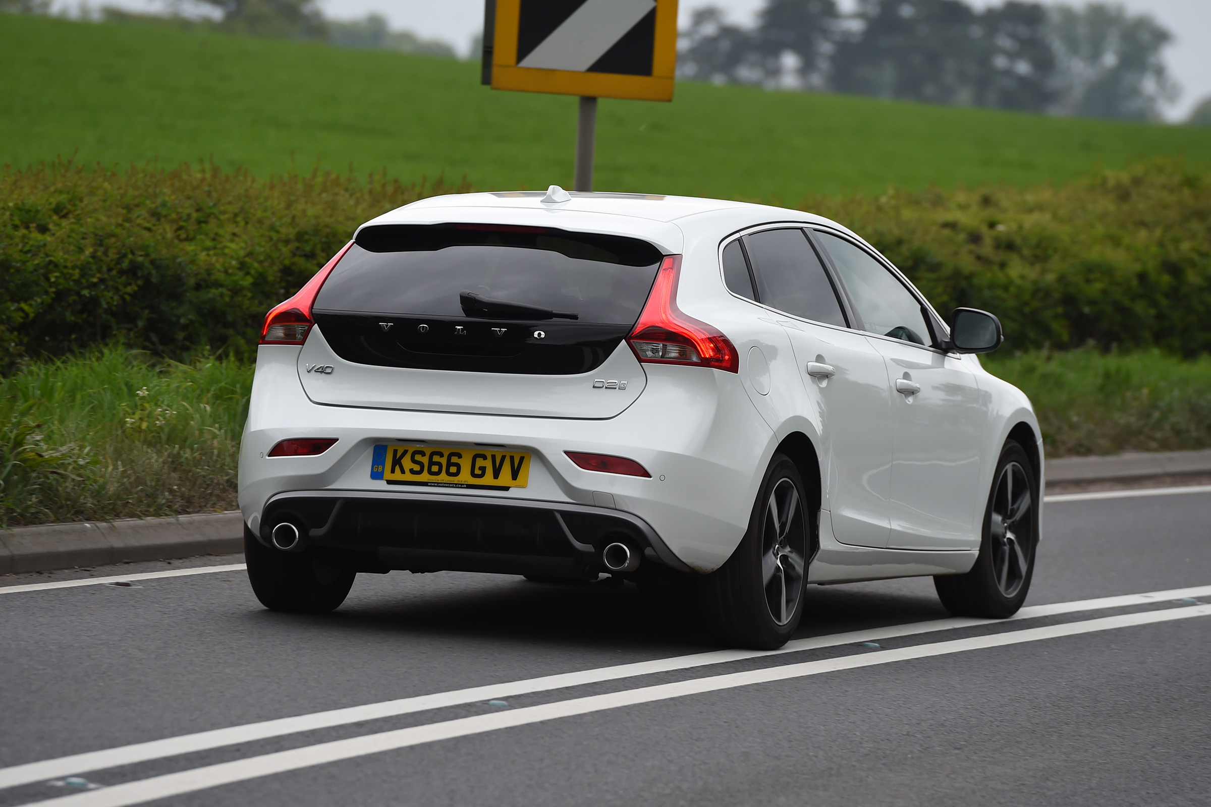 Volvo V40 long-term test review - rear
