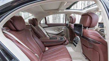 Mercedes S-Class - rear seats