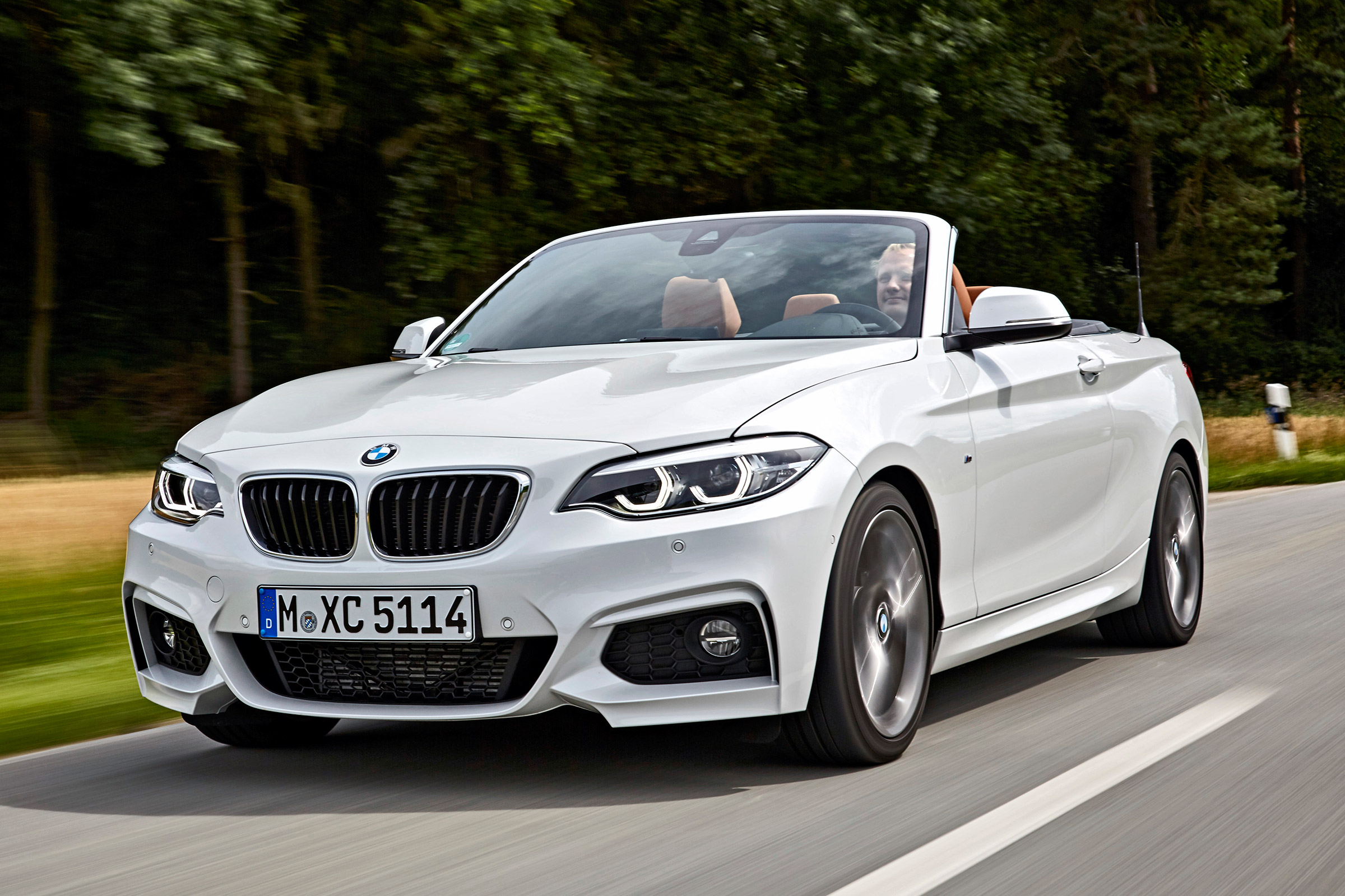 BMW 220d Convertible - front