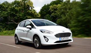Ford Fiesta - front action