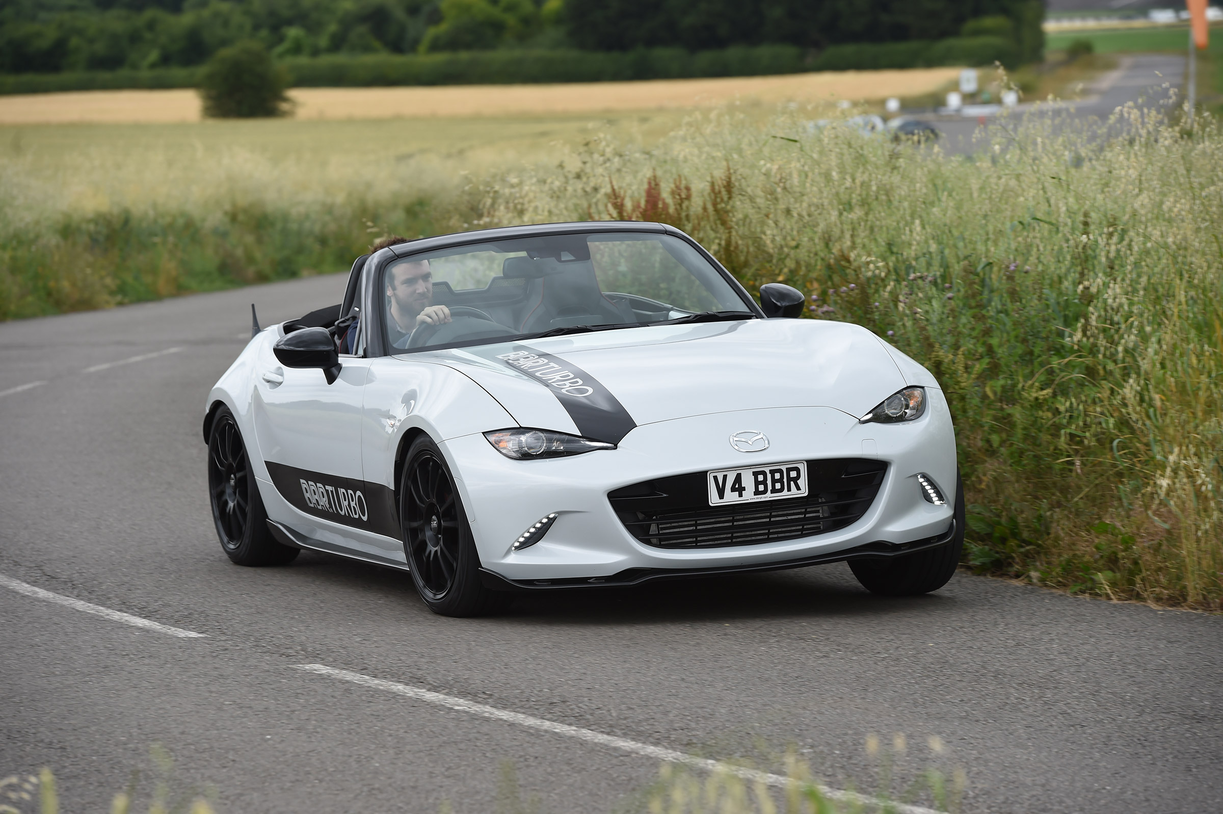 BBR Mazda MX-5 Turbo - front cornering