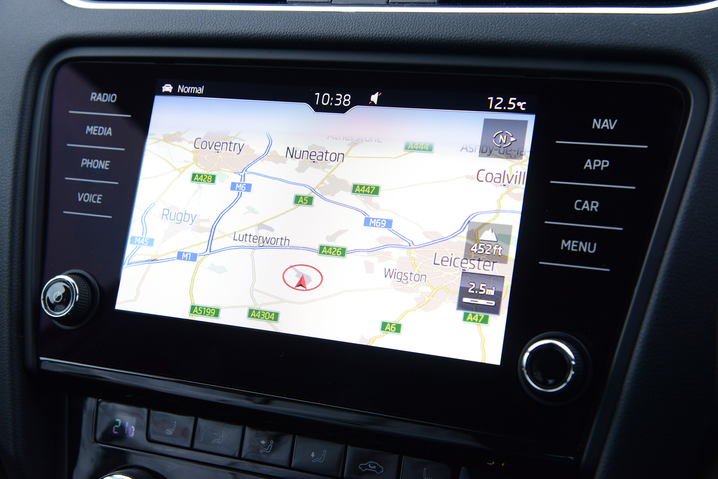 Skoda Octavia Scout - sat-nav
