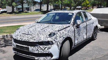 Lynk & Co 03 spy shots front quarter