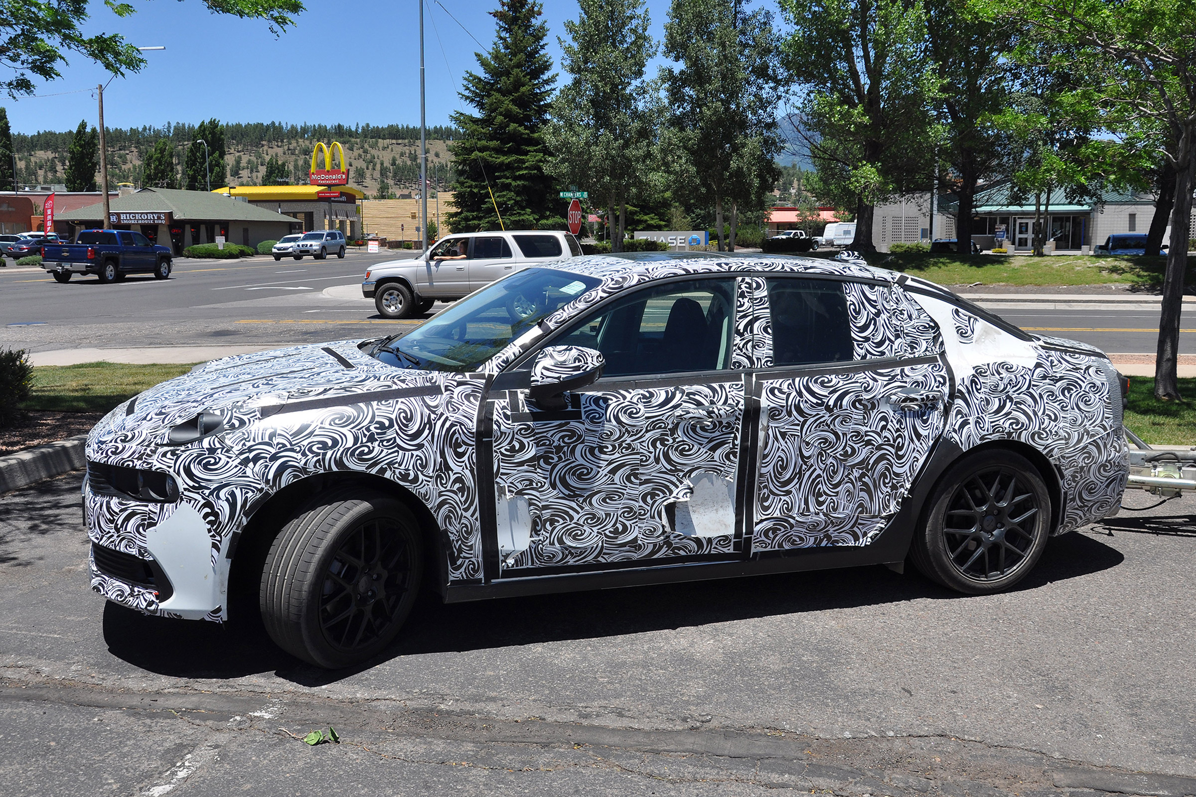 Lynk &amp; Co 03 spy shots front quarter