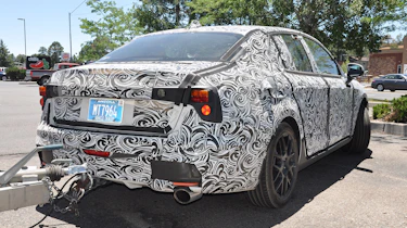 Lynk & Co 03 spy shots rear quarter