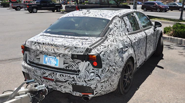 Lynk & Co 03 spy shots rear quarter