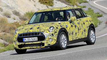 Mini Cooper hatch five-door spied