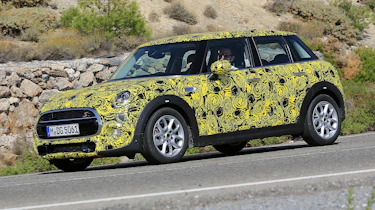 Mini Cooper hatch five-door spied