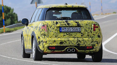 Mini Cooper hatch five-door spied