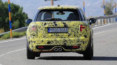Mini Cooper hatch five-door spied