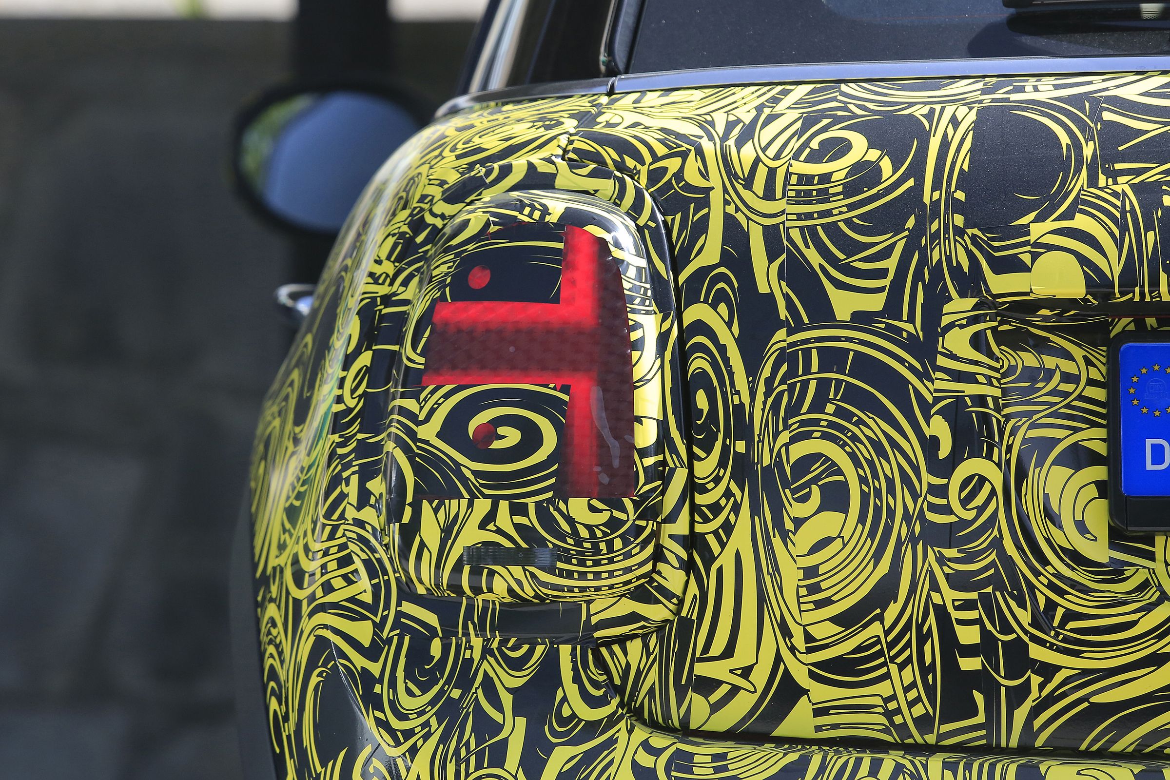 Mini Cooper hatch five-door spied