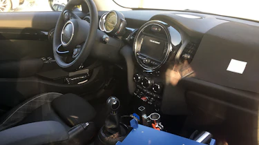 Mini Cooper hatch five-door spied