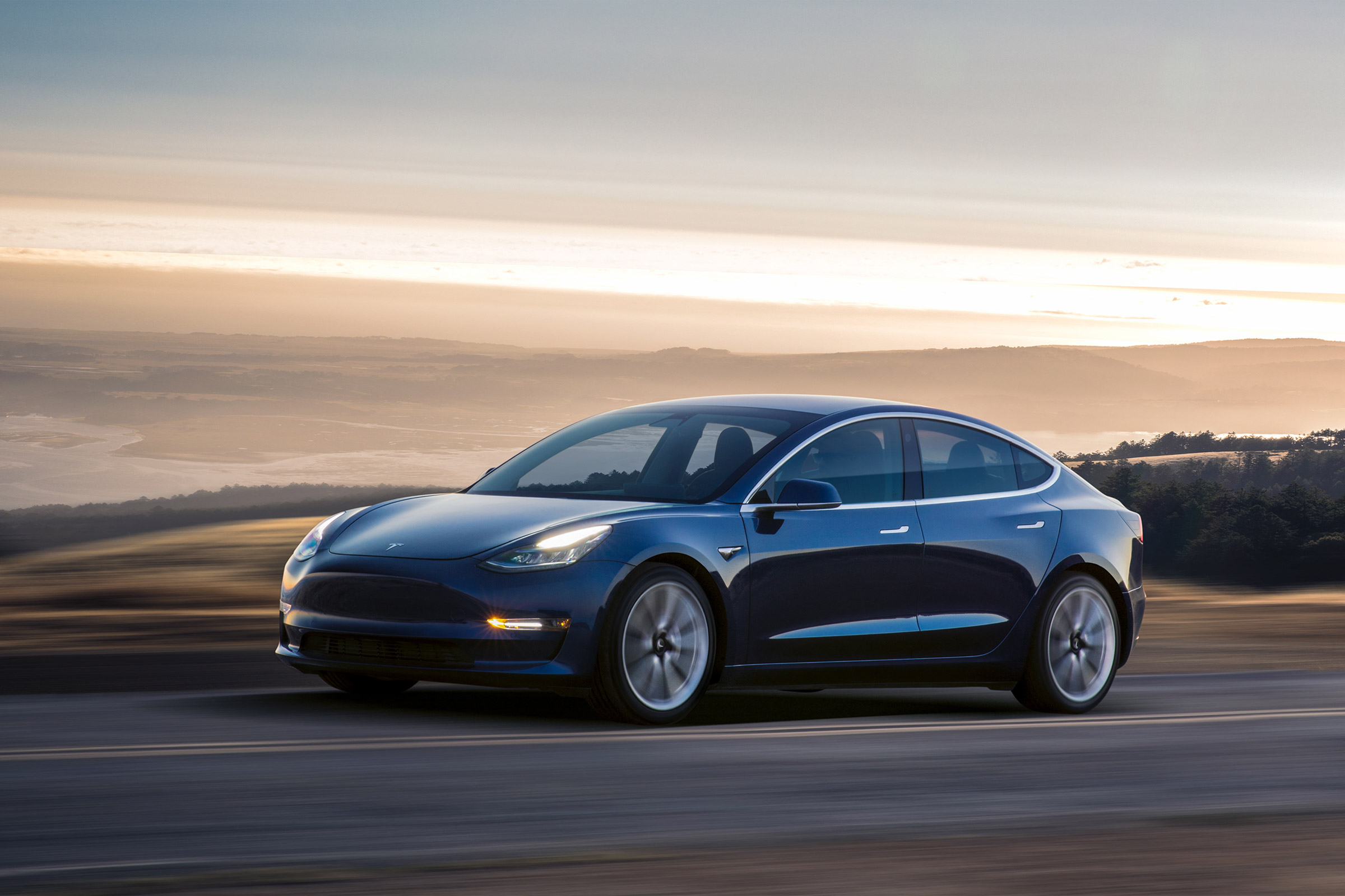 Tesla Model 3 front