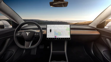 Tesla Model 3 dash