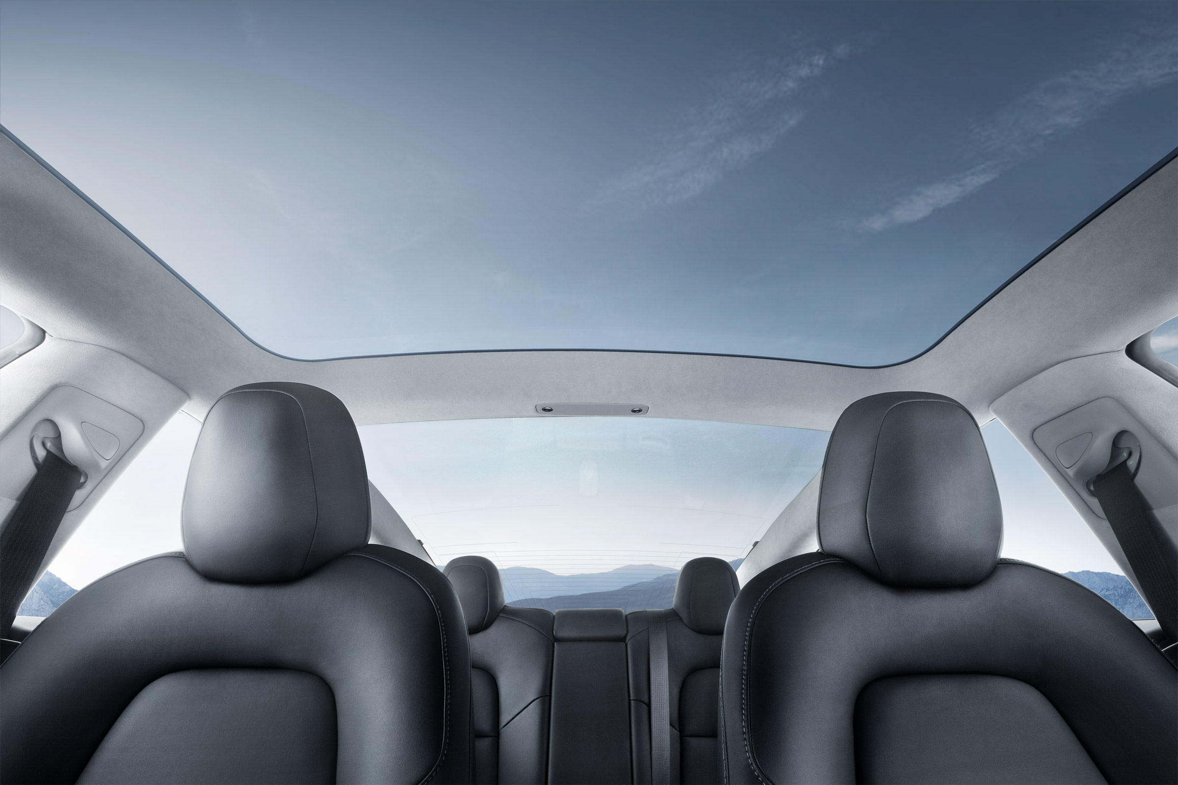 Tesla Model 3 sunroof
