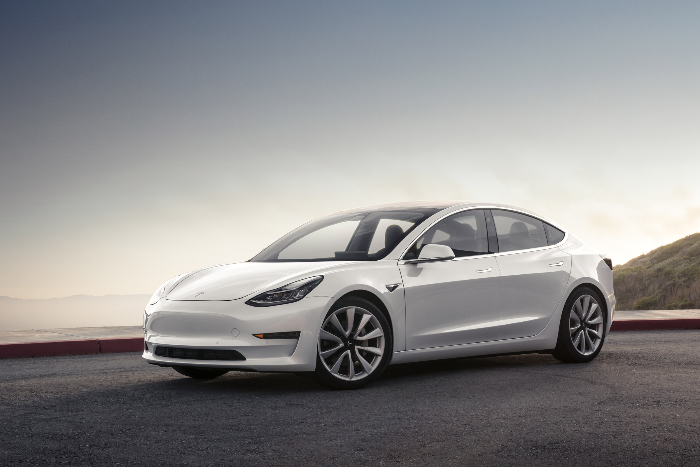 Tesla Model 3 static