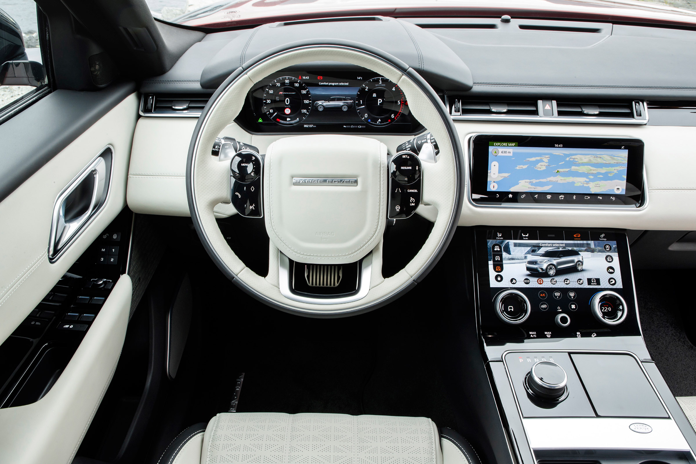 Range Rover Velar - dash