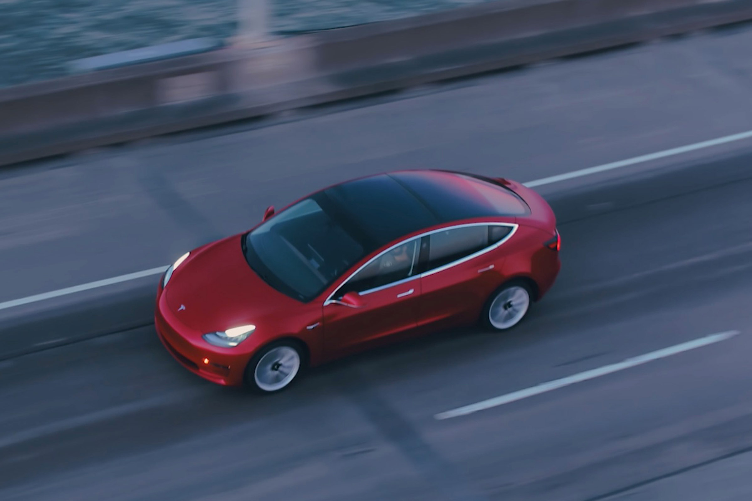 Tesla Model 3 roof