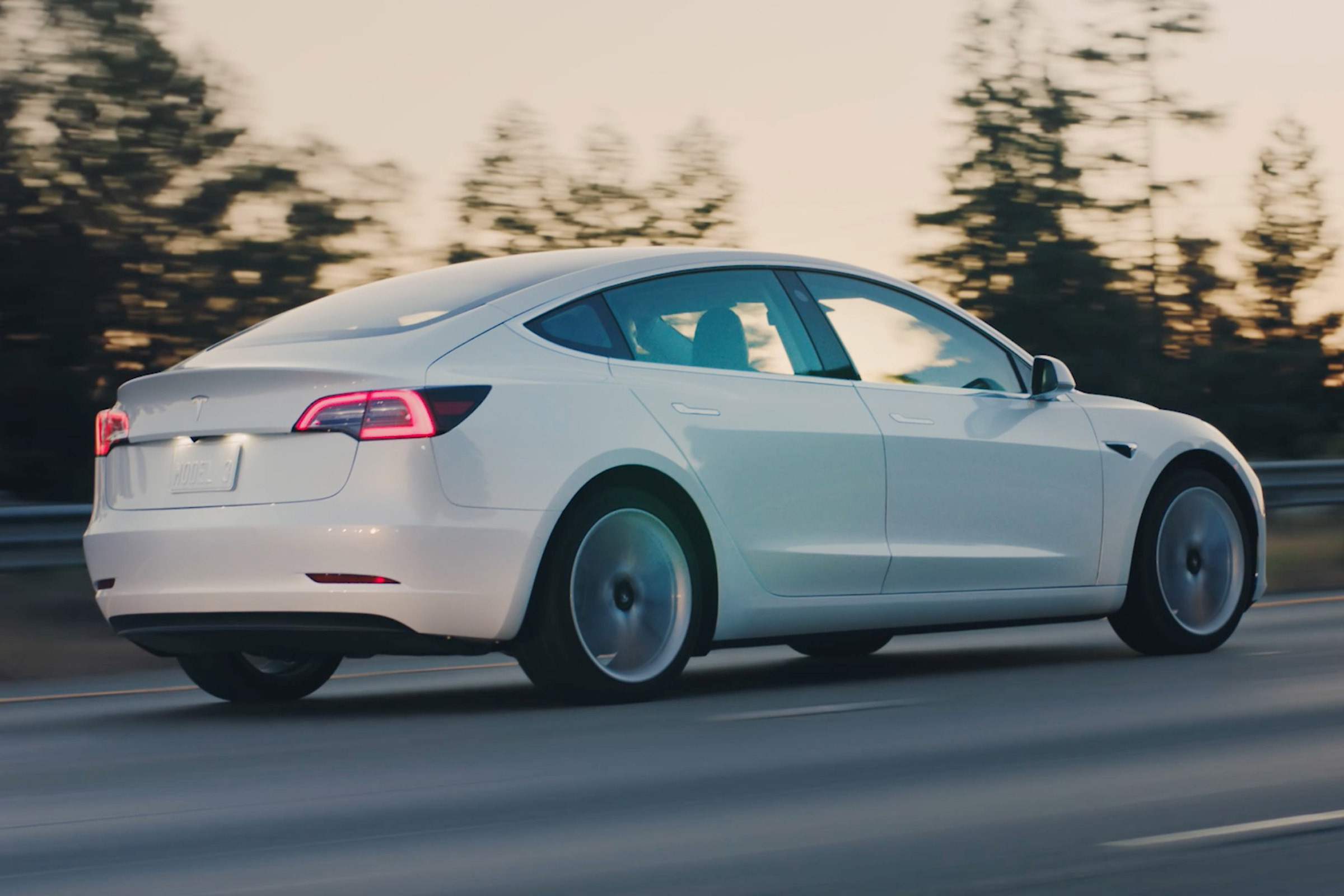 Tesla Model 3 rear