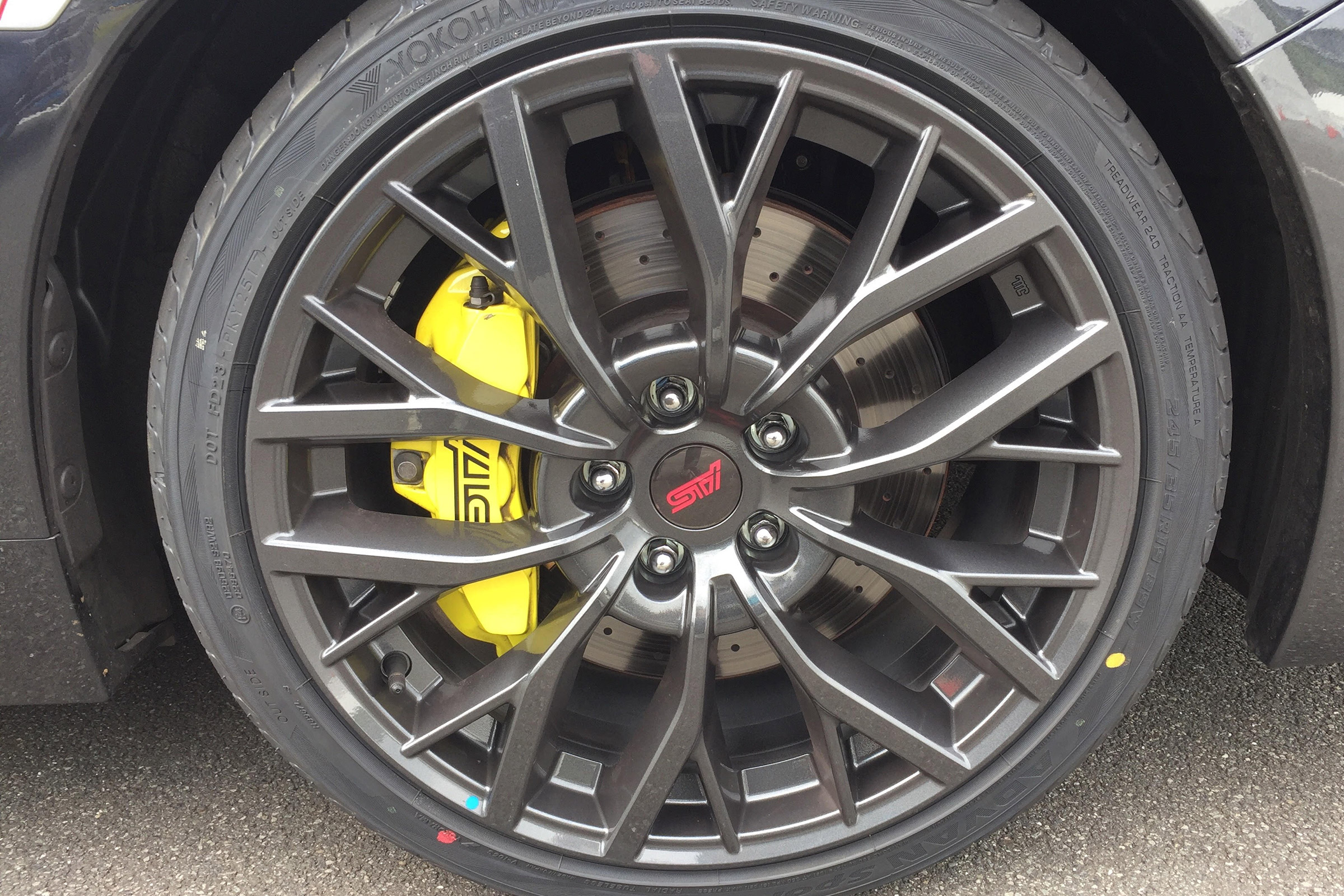 Subaru WRX STI - wheel
