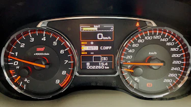 Subaru WRX STI - dials