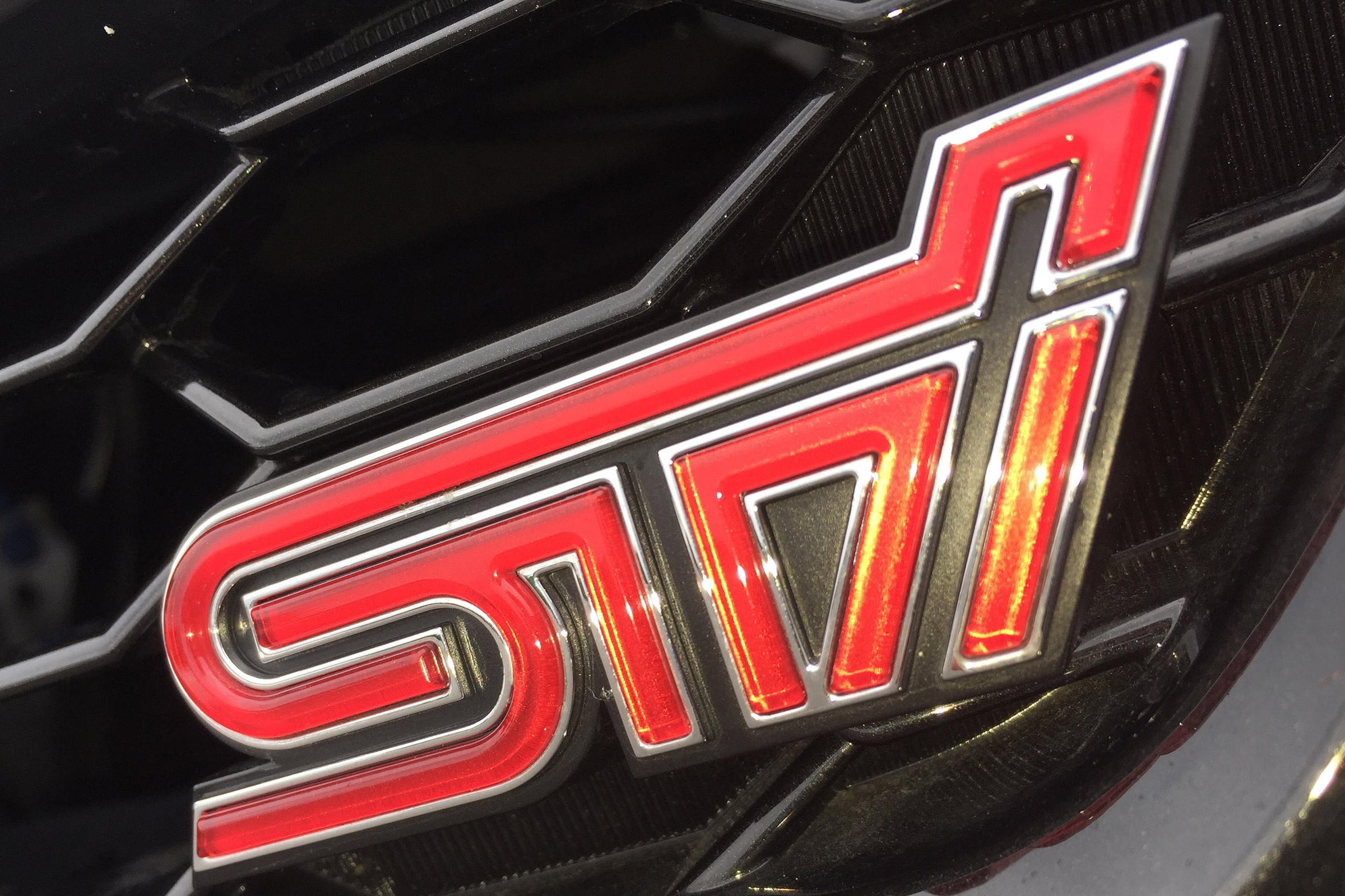 Subaru WRX STI - STI badge