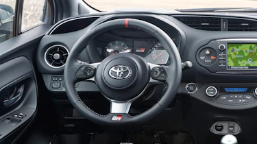 Toyota Yaris GRMN prototype interior