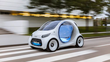 Smart Vision EQ ForFour concept - front action