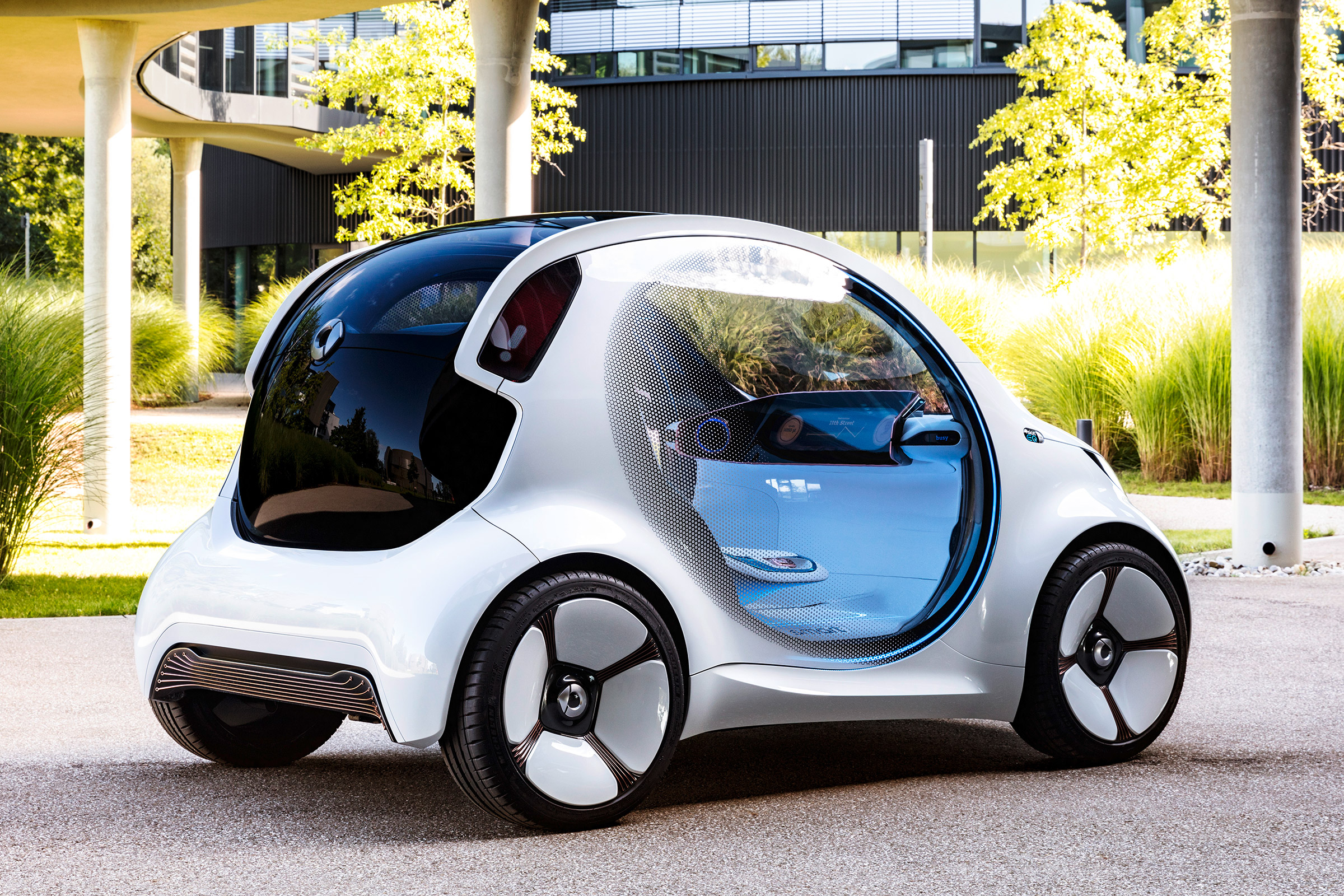 Smart Vision EQ ForFour concept - rear static