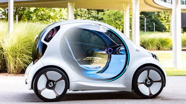 Smart Vision EQ ForFour concept - side static