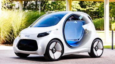 Smart Vision EQ ForFour concept - front static