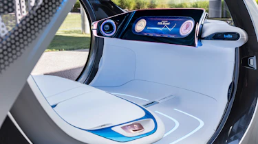 Smart Vision EQ ForFour concept - interior detail