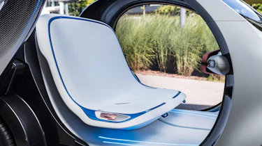 Smart Vision EQ ForFour concept - seat detail