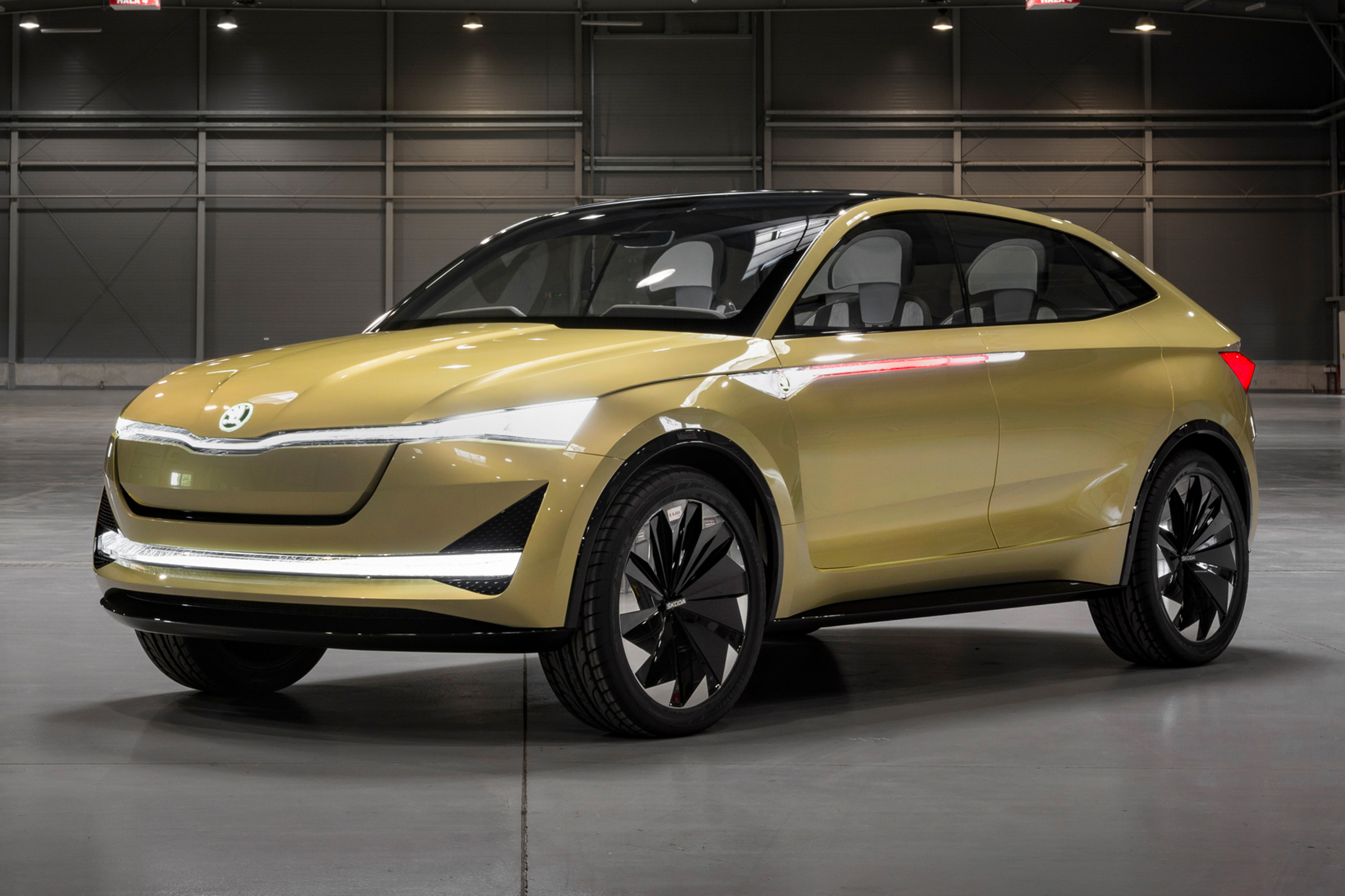Skoda Vision E concept - front