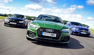 Audi RS 5 vs BMW M4 vs Mercedes-AMG C 63 S