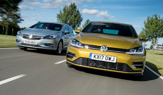 Volkswagen Golf vs Vauxhall Astra