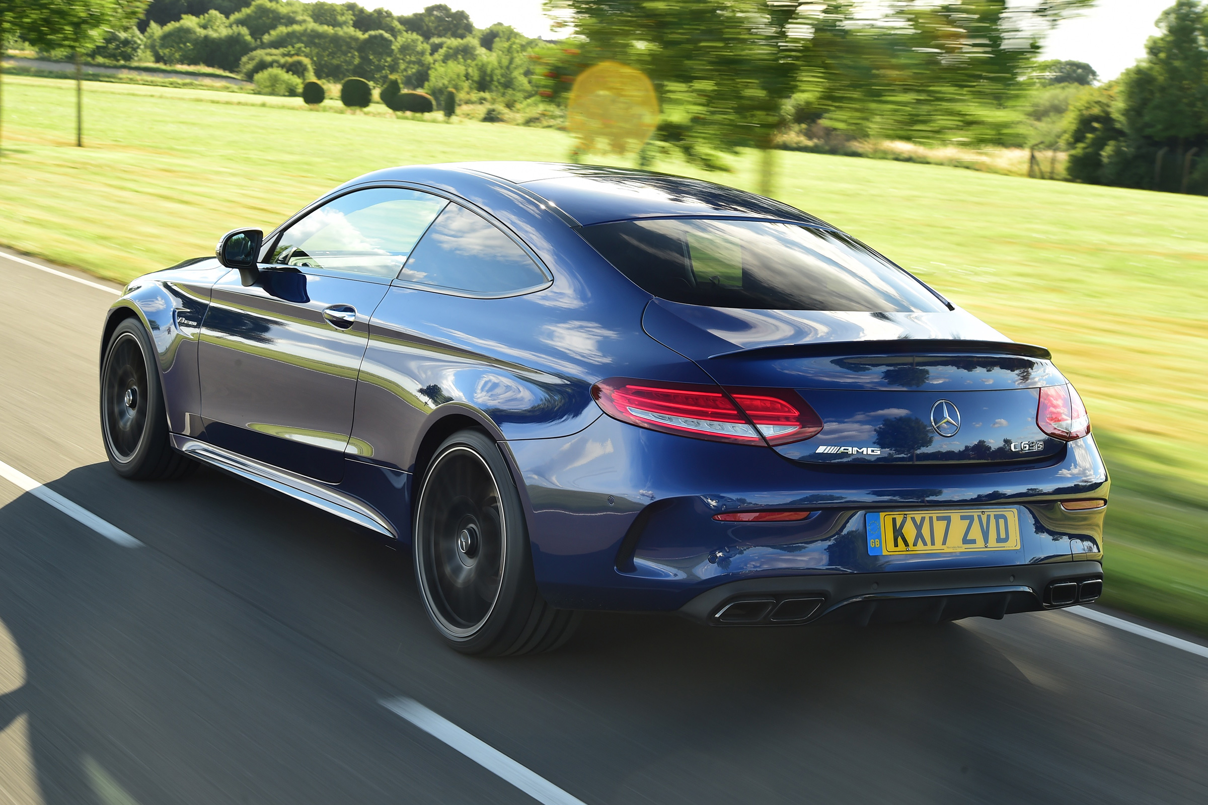 Mercedes-AMG C 63 S - rear