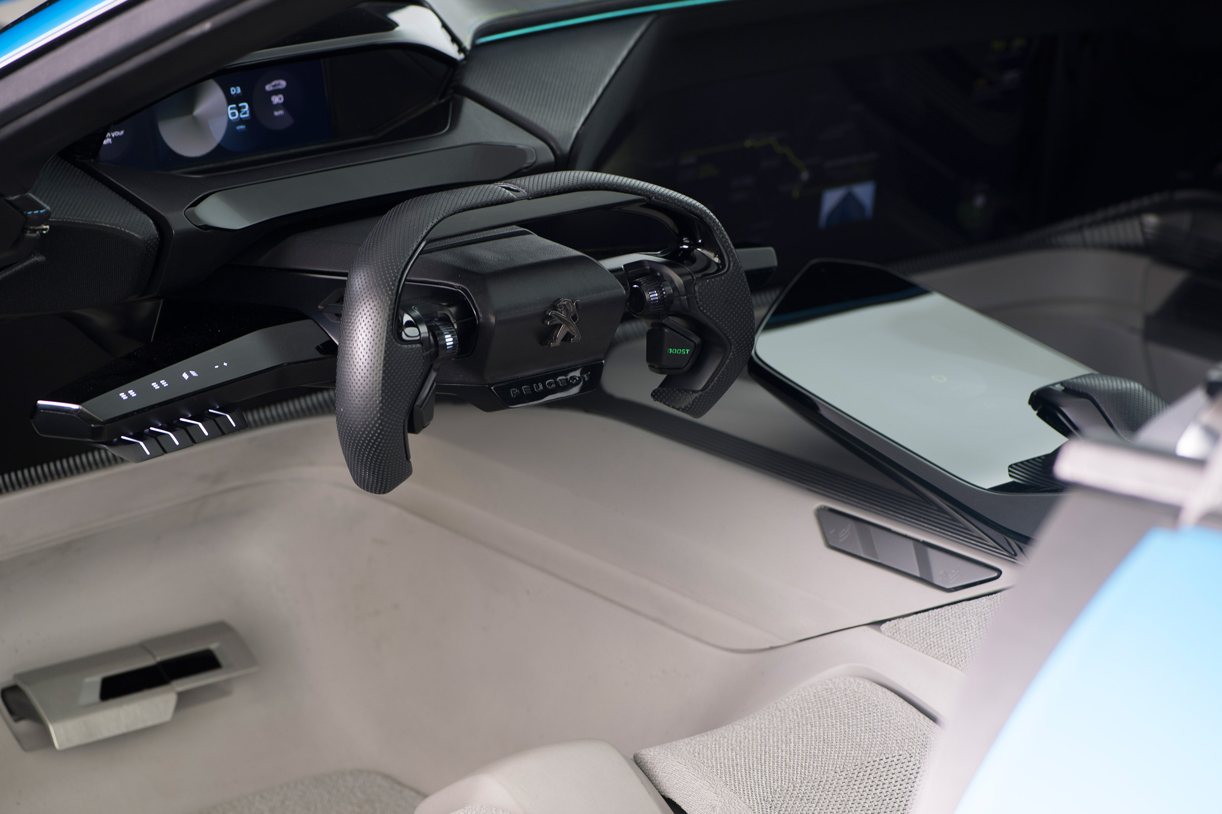 Peugeot Instinct Concept - steering wheel